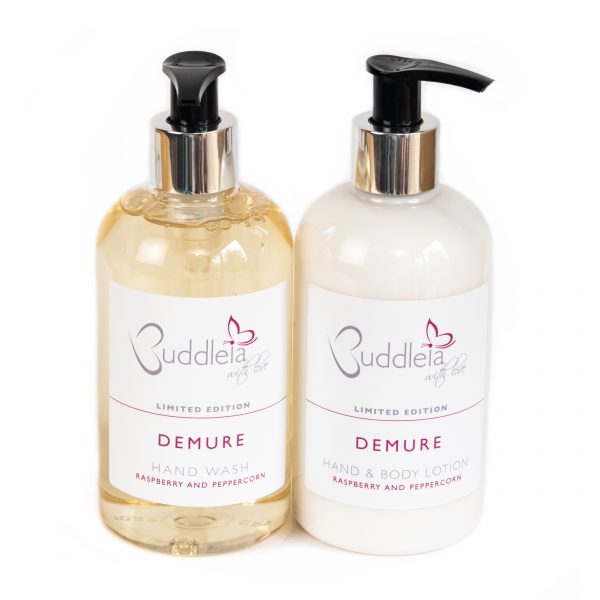 Demure (Raspberry & Peppercorn) Hand Wash & Lotion Set